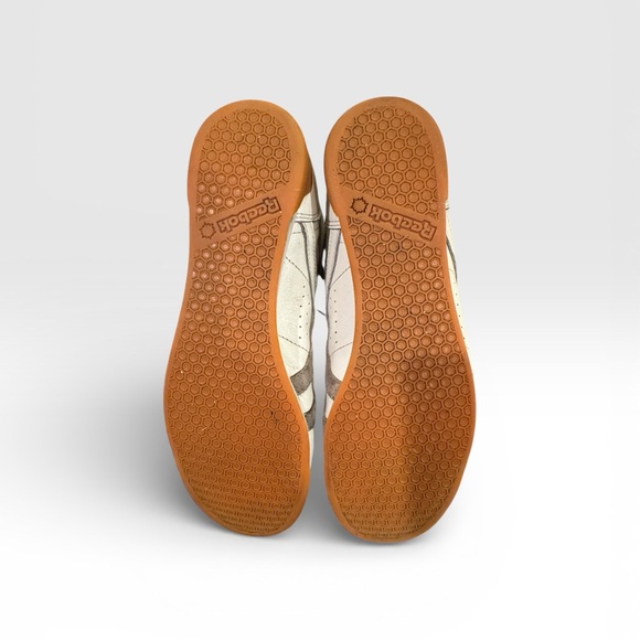 RARE Vintage Reebok Classic White High-Tops Size 9.5 - Picture 6 of 10